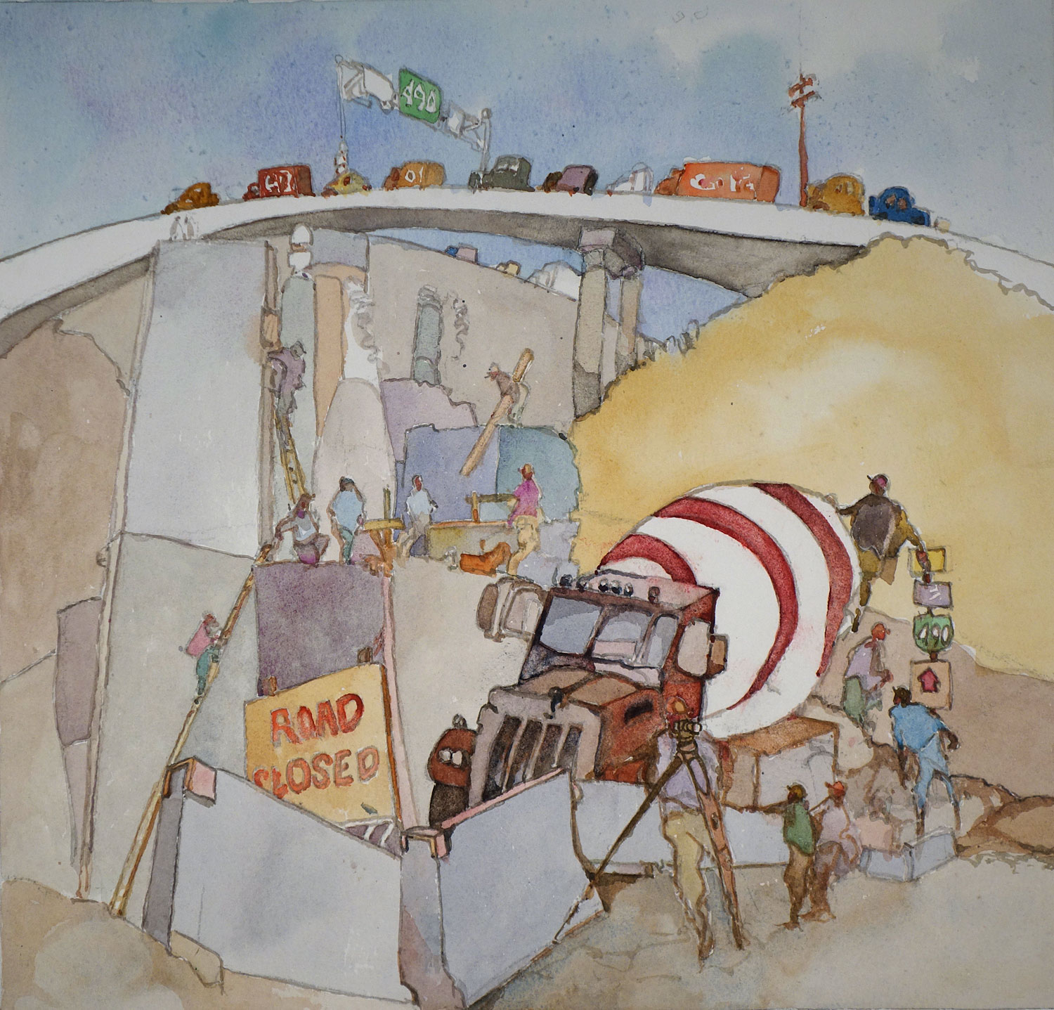 Can of Worms Concrete Truck