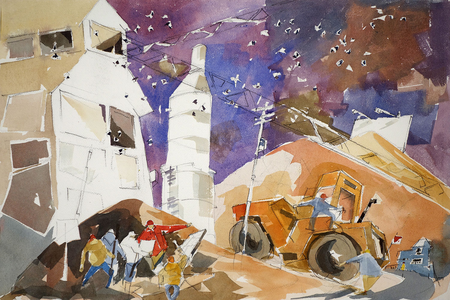 Can of Worms Construction Site 1986