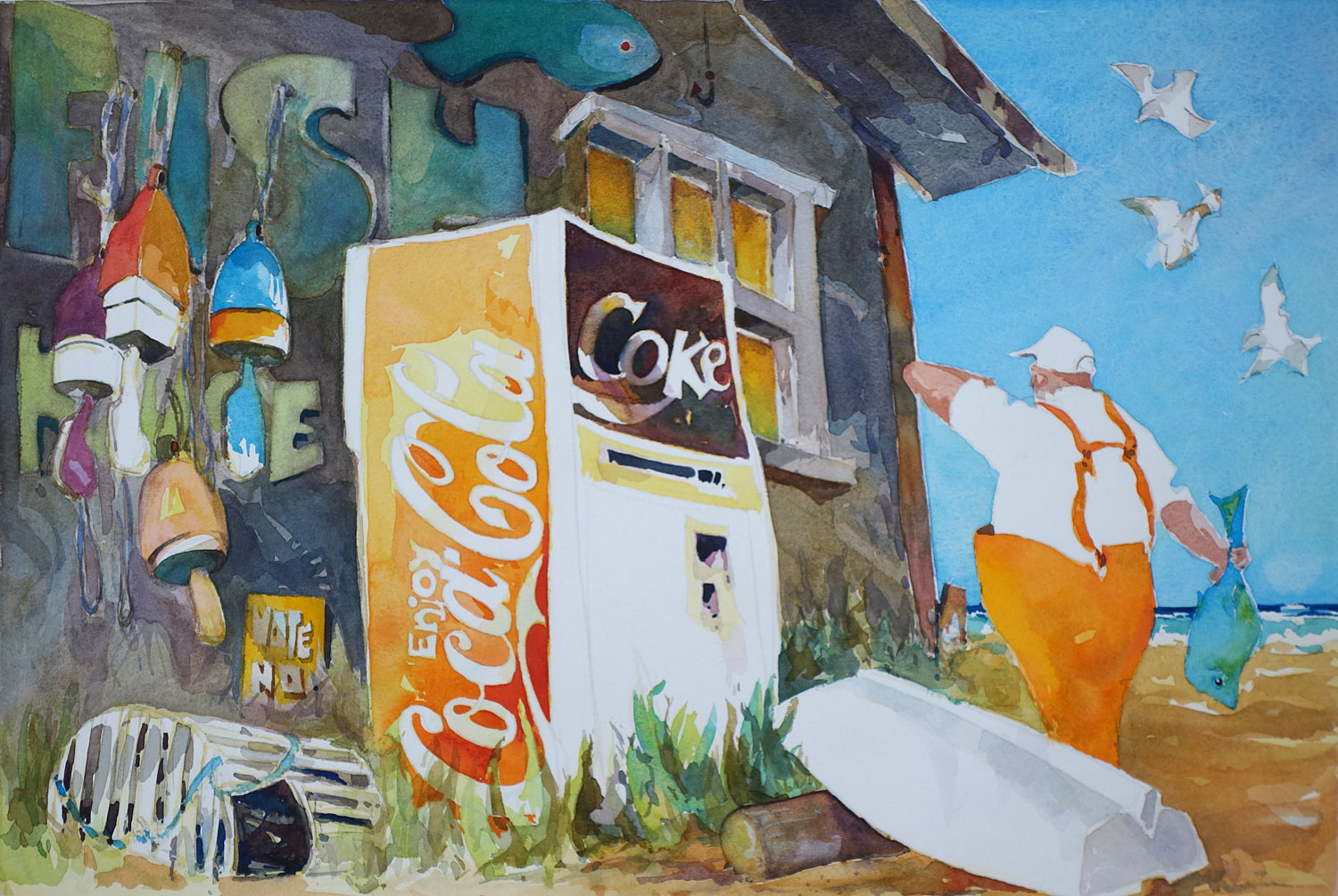 Cape Cod Fisherman Pier 2