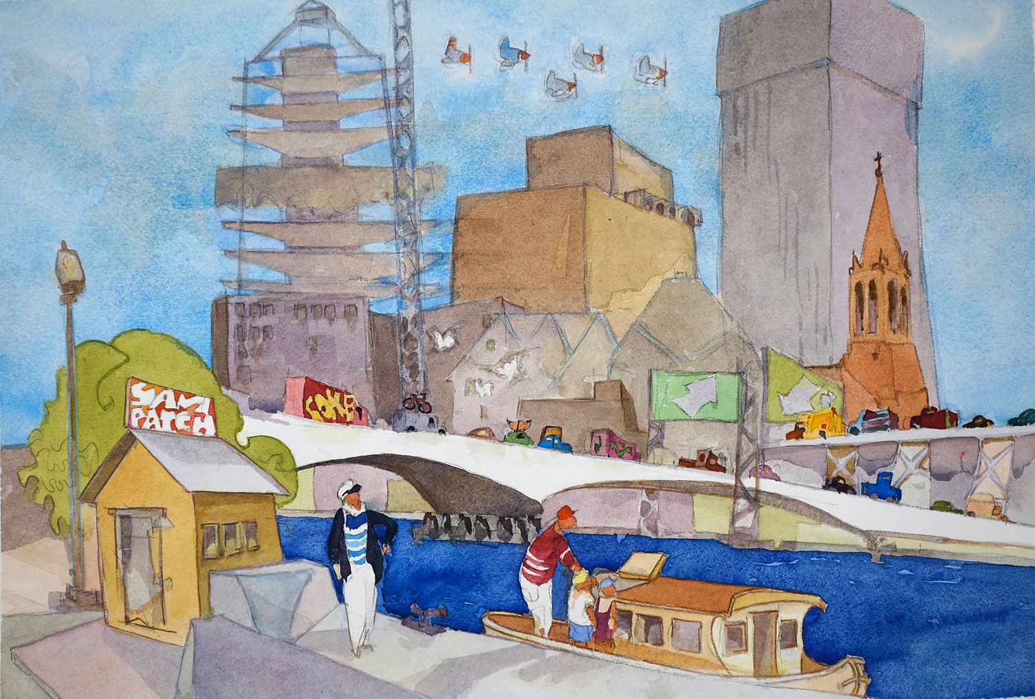 Downtown Rochester Sam Patch River Boat Cruise