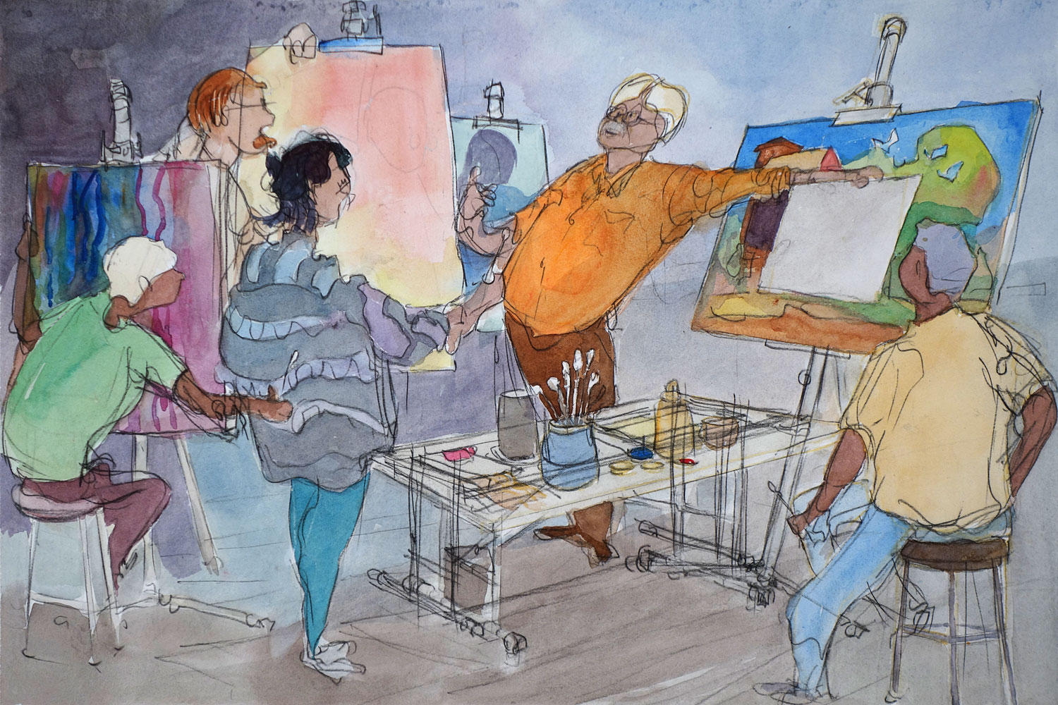 Fred Lipp Teaching Class 1