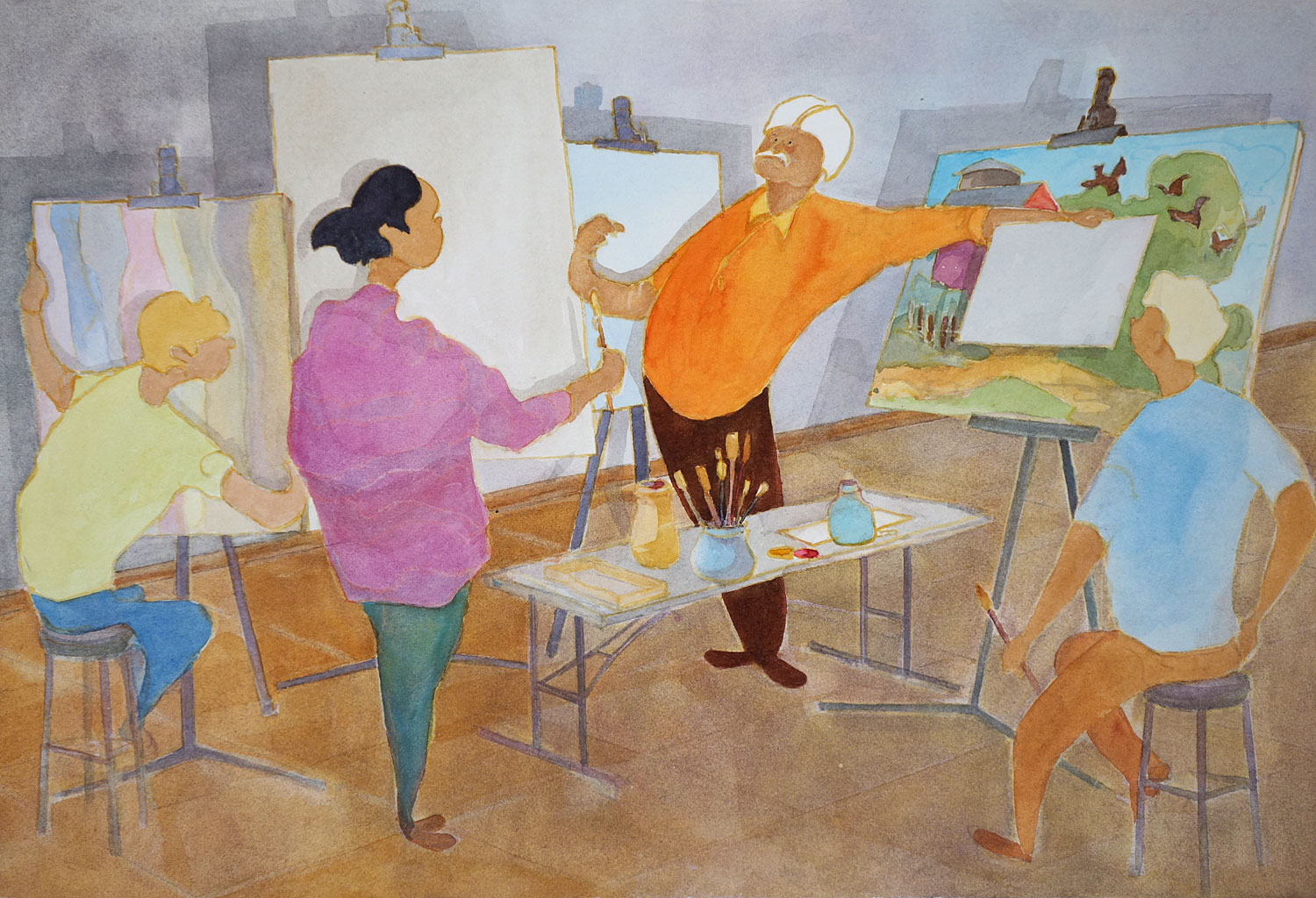 Fred Lipp Teaching Class 2