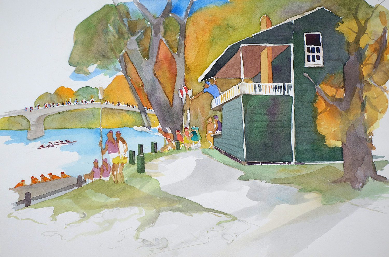 Genesee Valley Park UofR Regatta 2