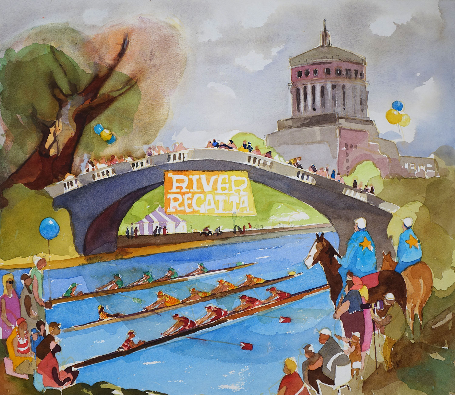 Genesee Valley Park UofR Regatta 6