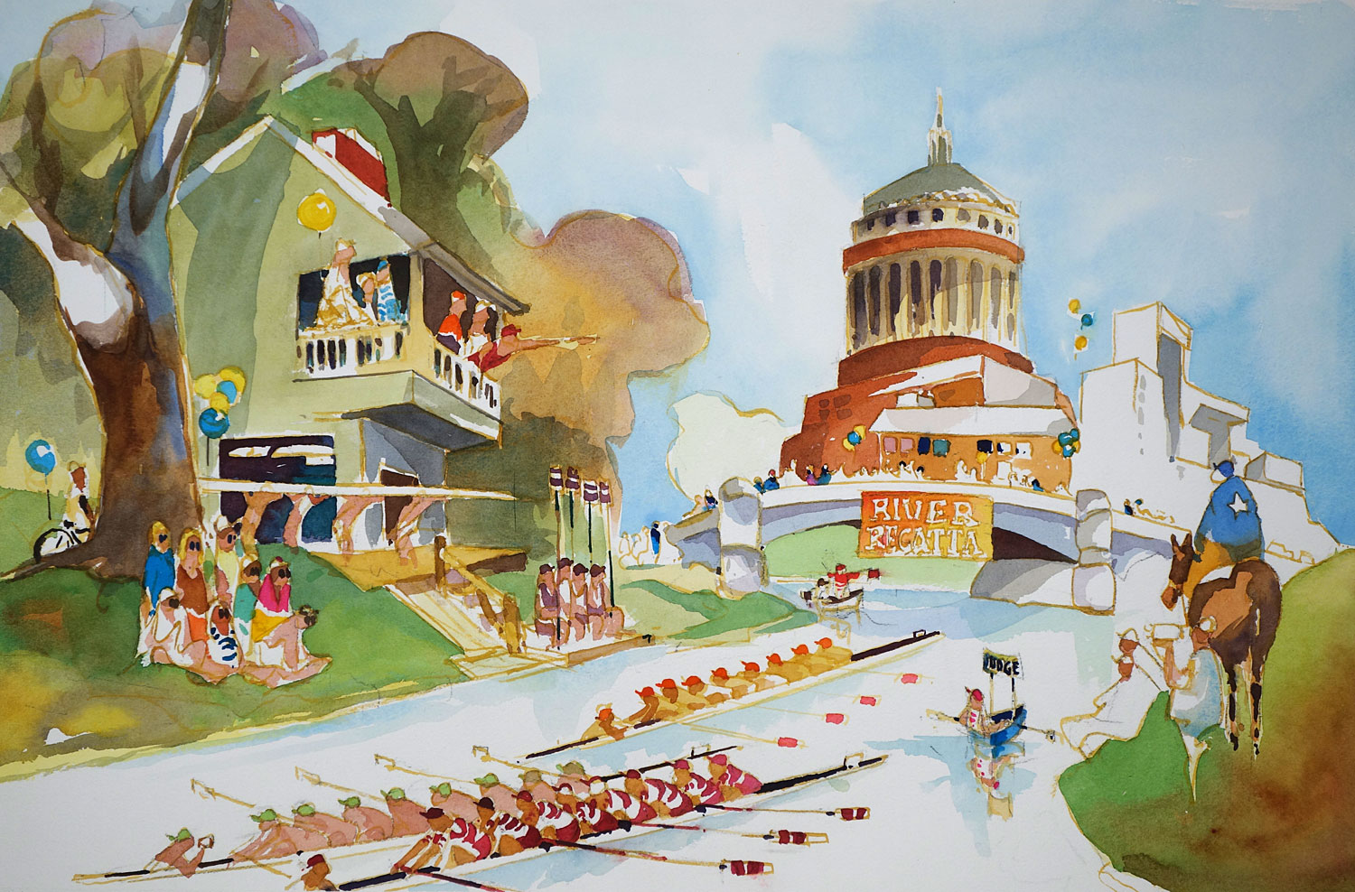 Genesee Valley Park UofR Regatta 8