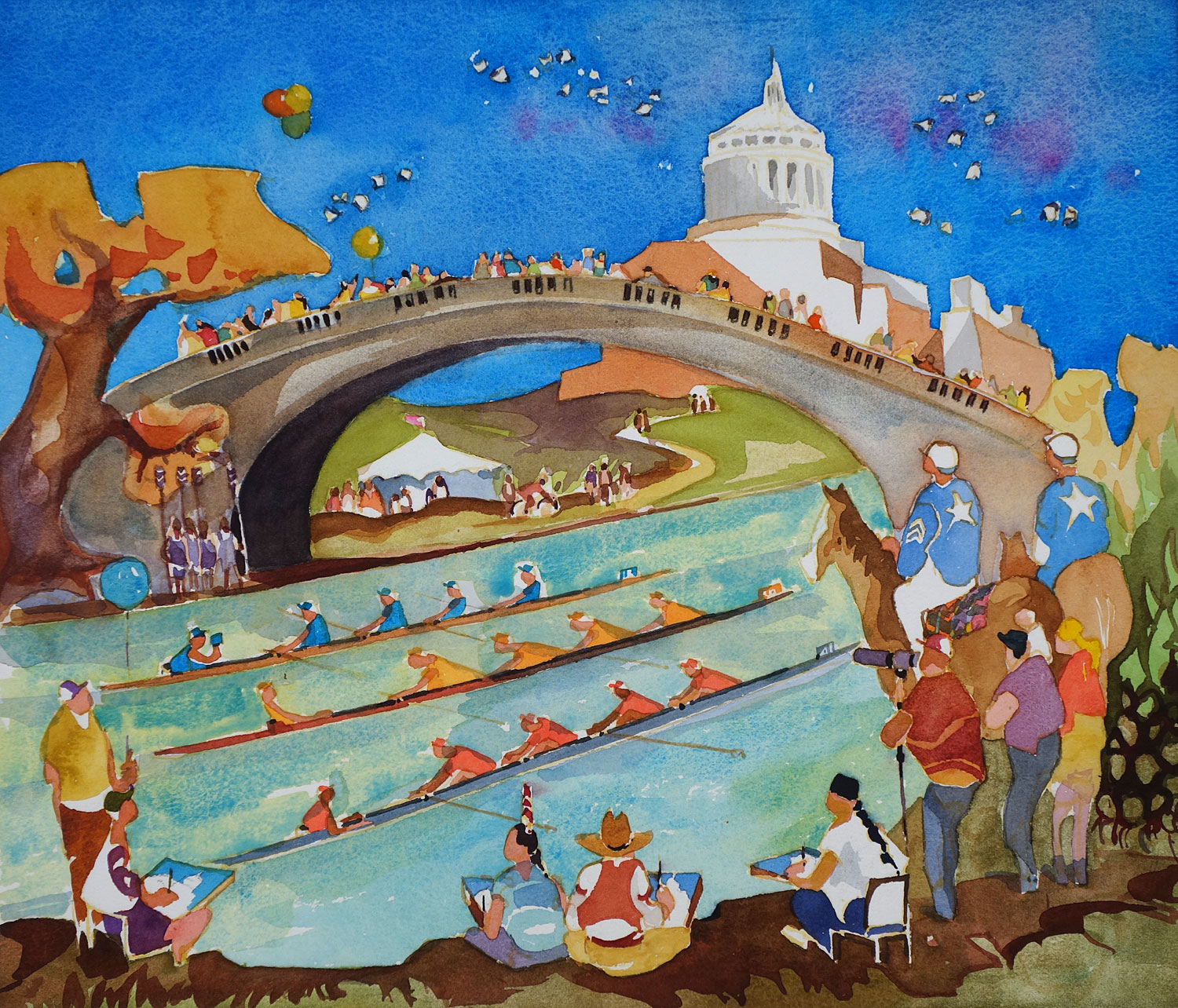 Genesee Valley Park UofR Regatta 7