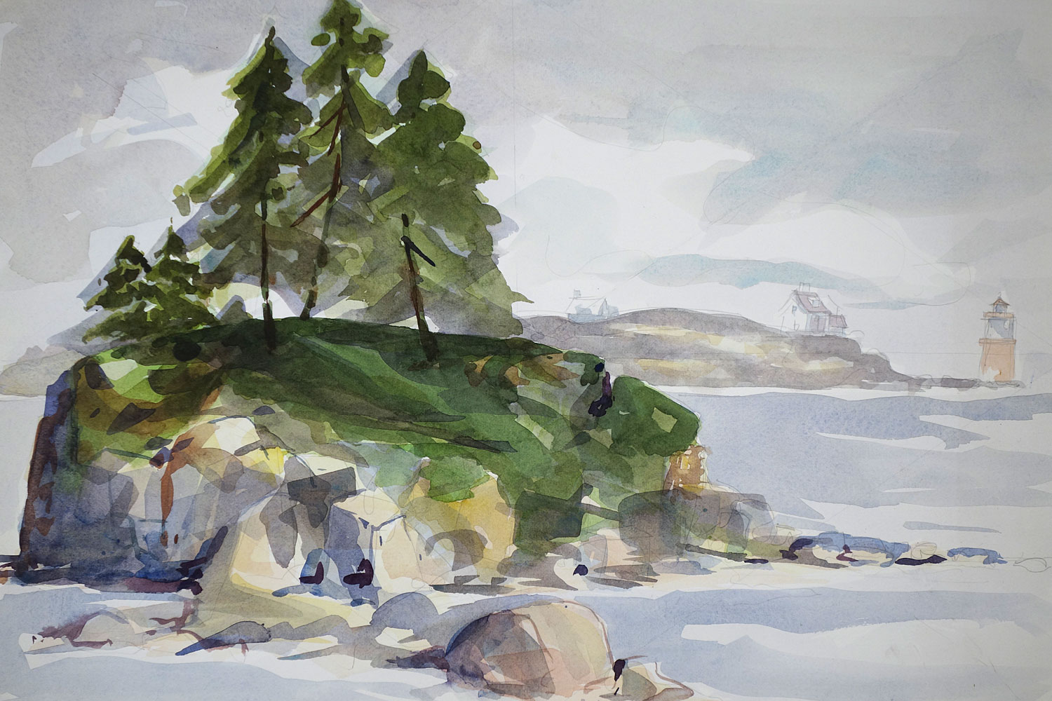 Maine Island Workshop Carlton Plumber 1989