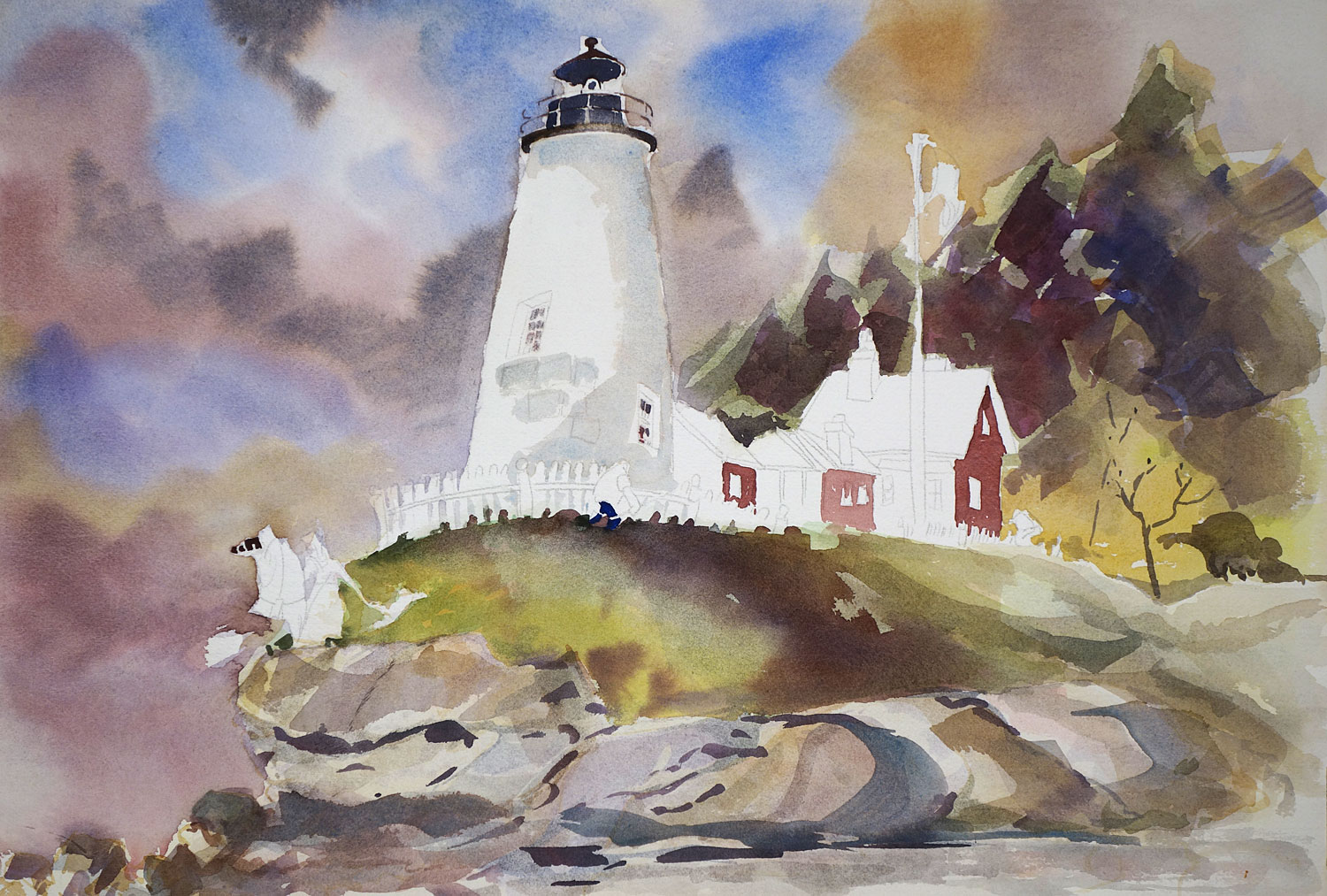 Maine Pemaquid Point Lighthouse 3