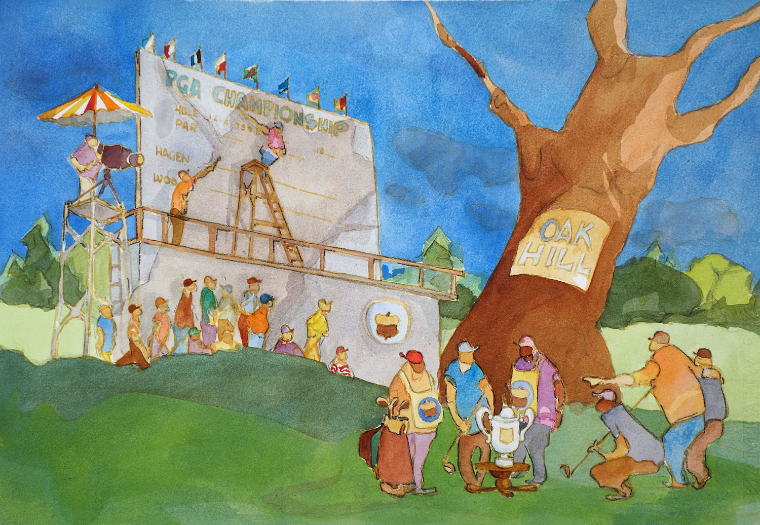 Oak Hill PGA Tournament 1