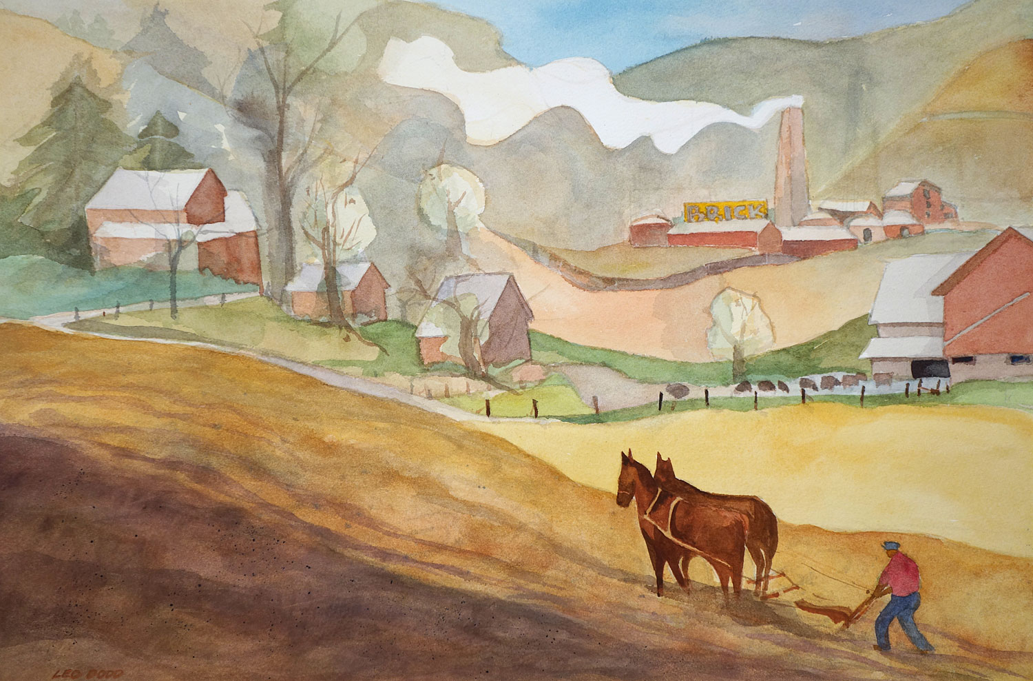 Brighton Farm Field Near Brick Factory