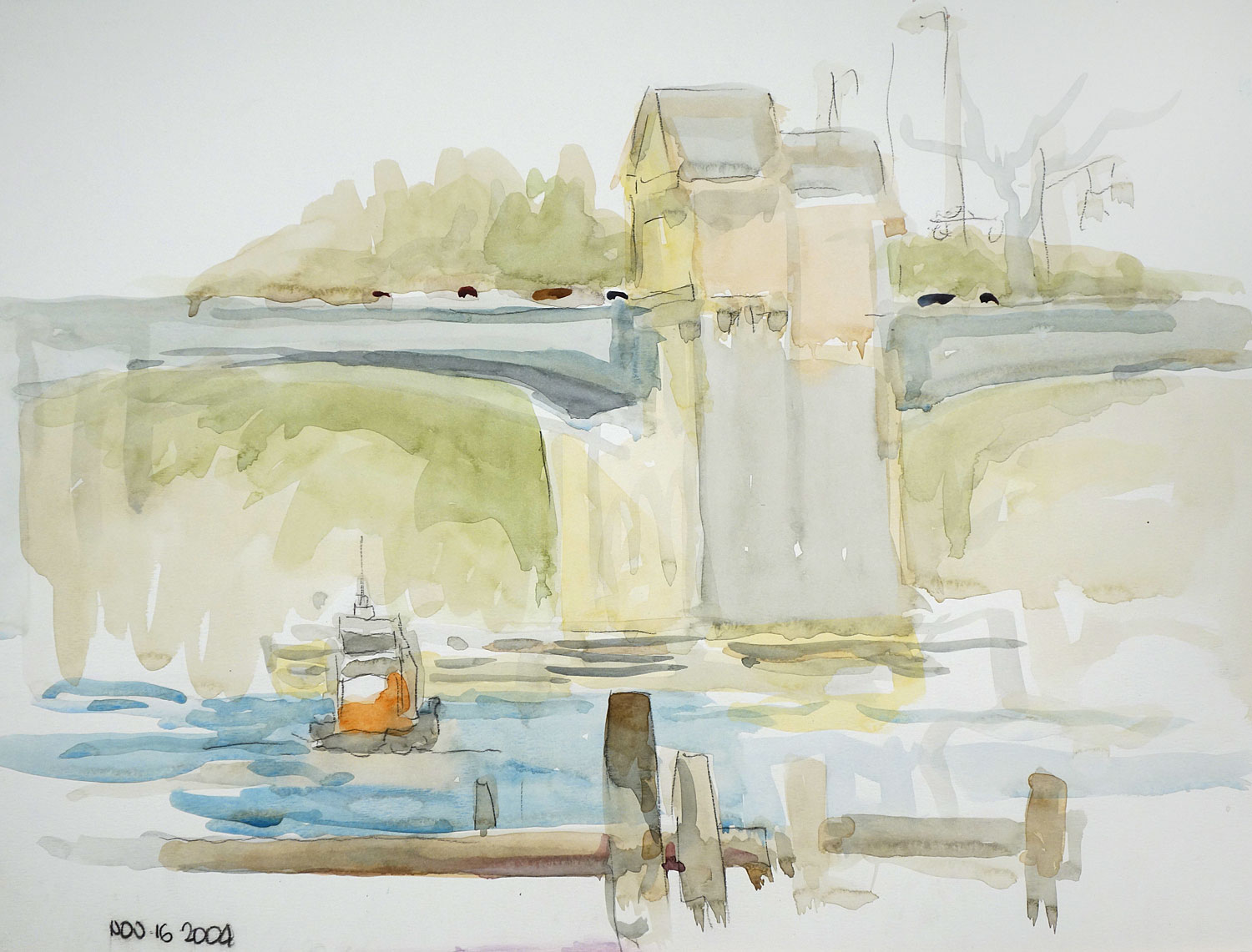 Ororke Bridge Construction Sketch P 2004