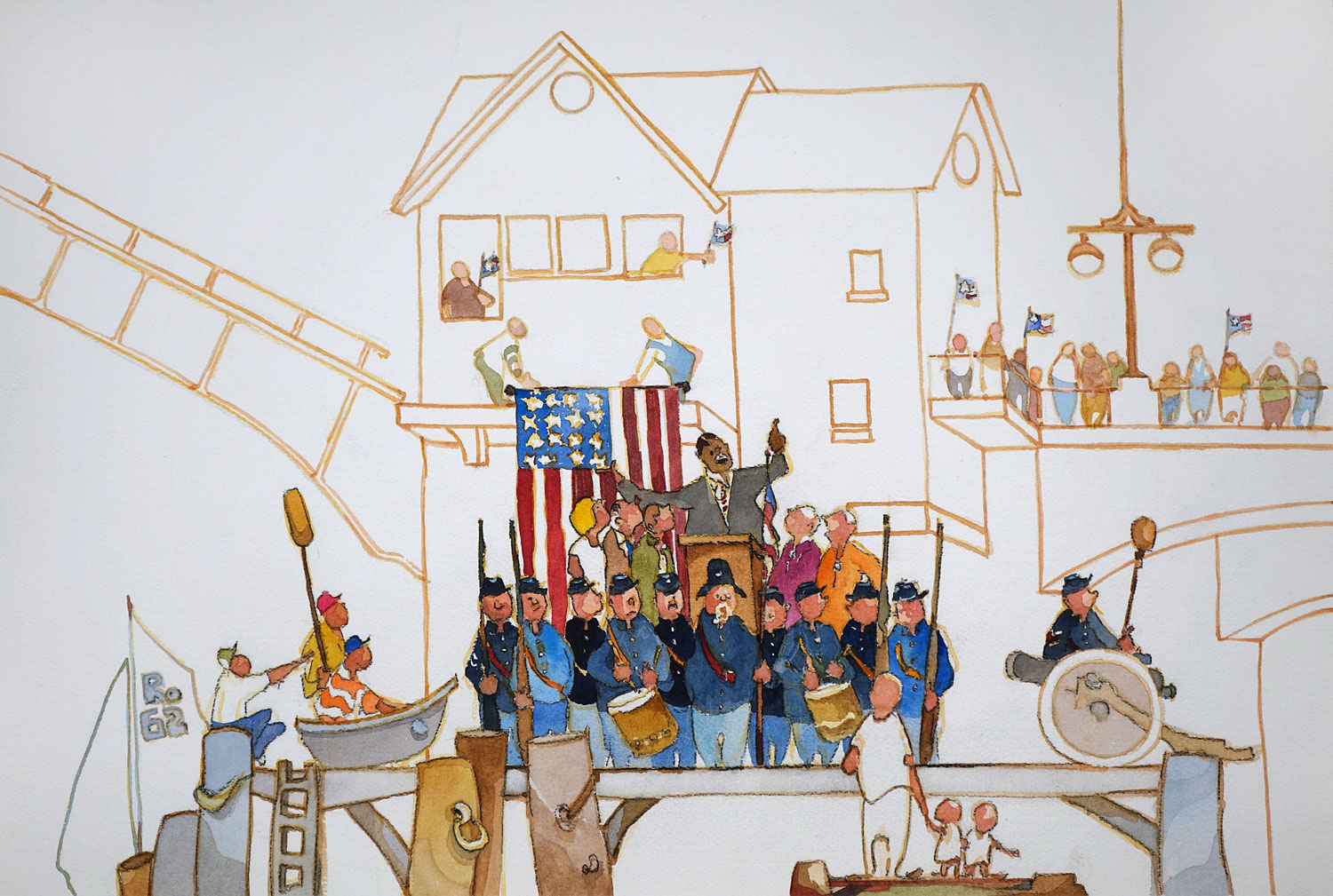 Ororke Bridge Dedication With Mayor Johnson