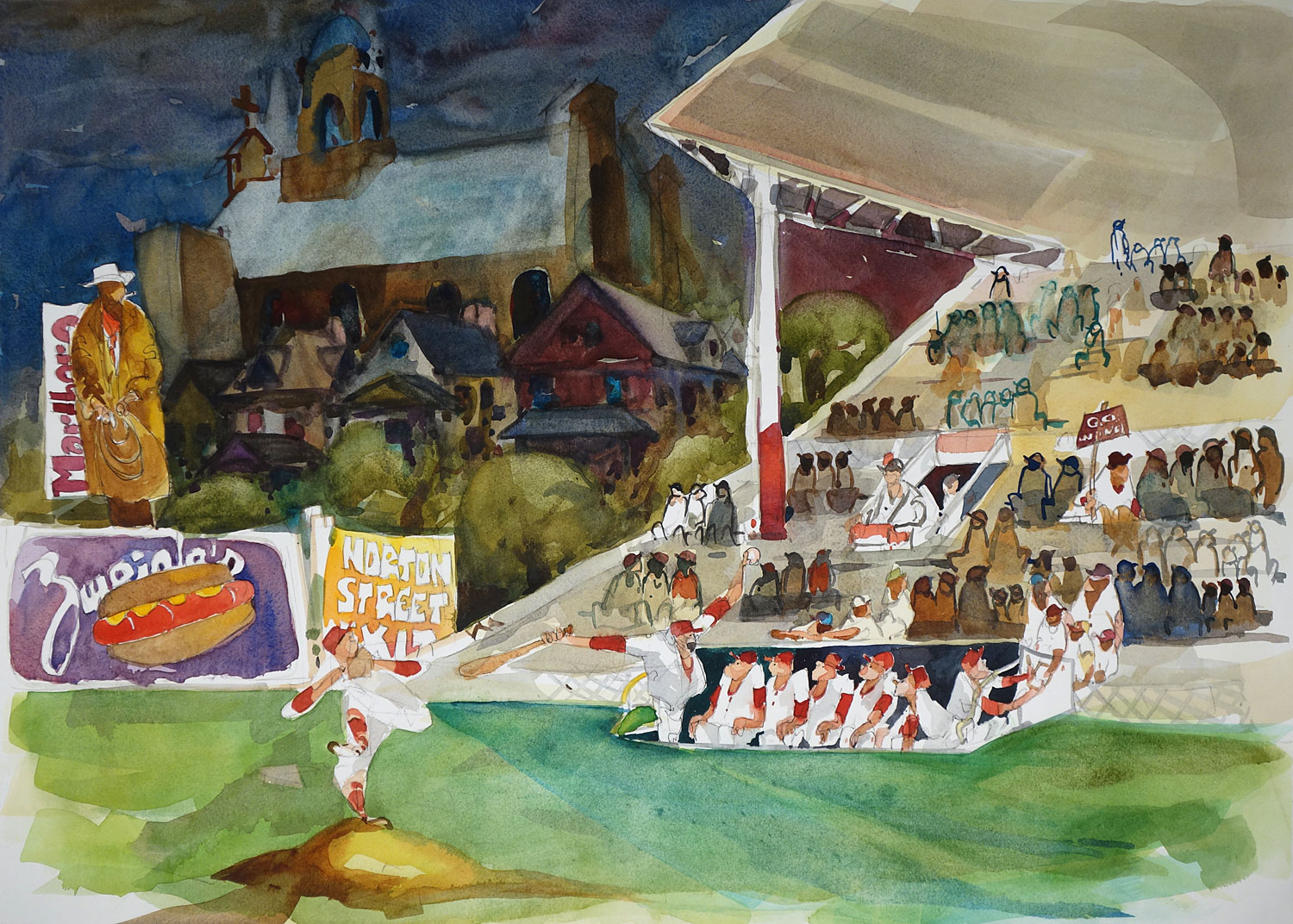 Norton Street RedWing Baseball Stadium B 1995