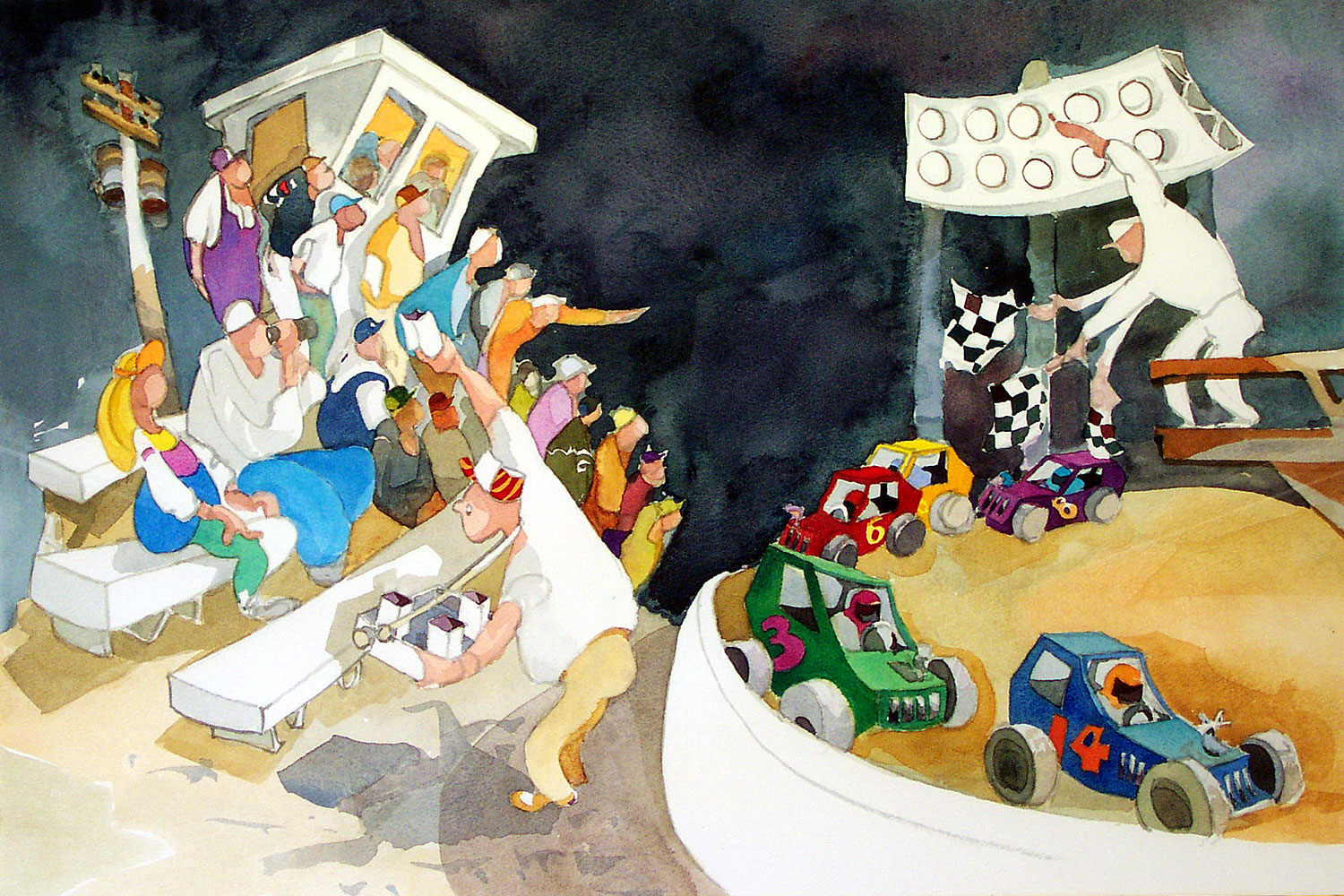 Race at Canandaigua Dirt Track