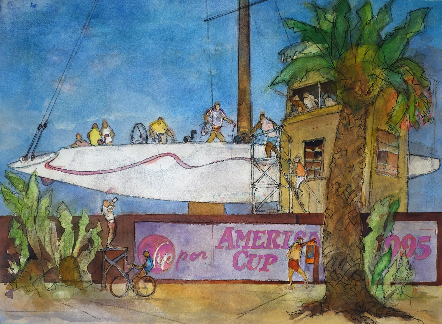 San Diego Americas Cup 1995 Reworked 2014