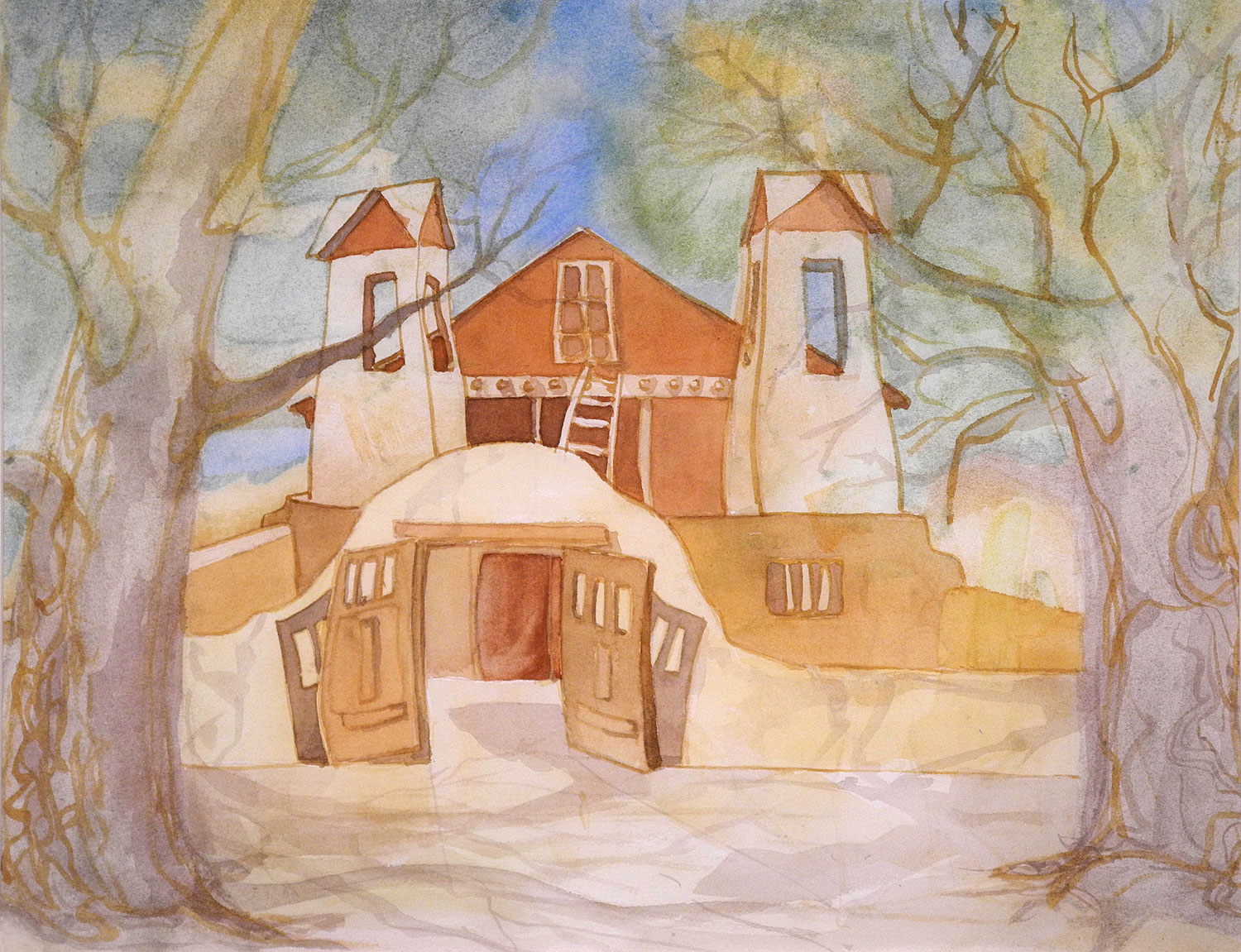 Santa Fe New Mexico El Sanctuario De Chimayó 2